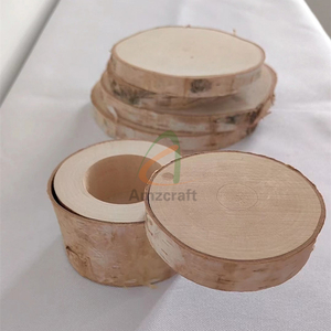 Birch Tree Ring Box Gift Packing Box Natural Color Customized Size Swivel Open Best Quality in China