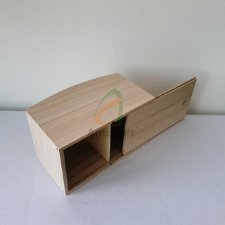 Wooden Piggy Coin Bank Money Box with Divider,Great for DIY Decoration